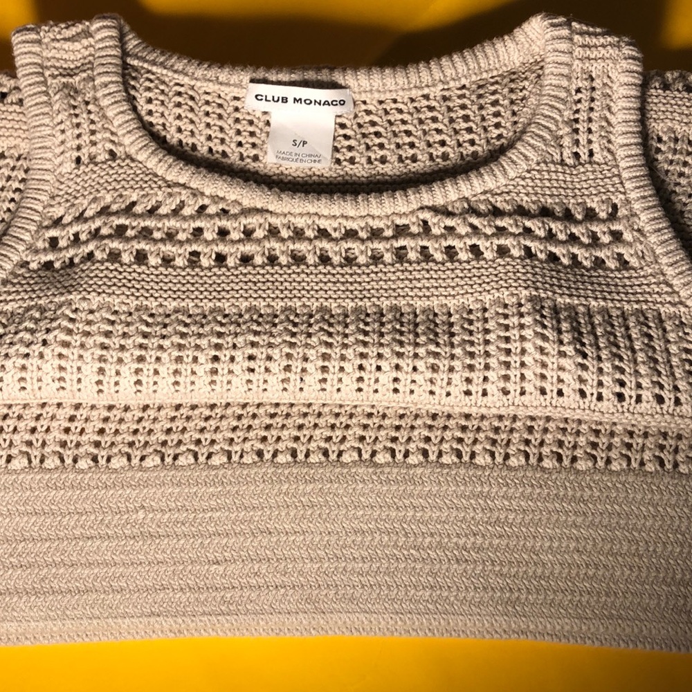 🟠 Club Monaco 🟠 knit tank top - Picture 4 of 8